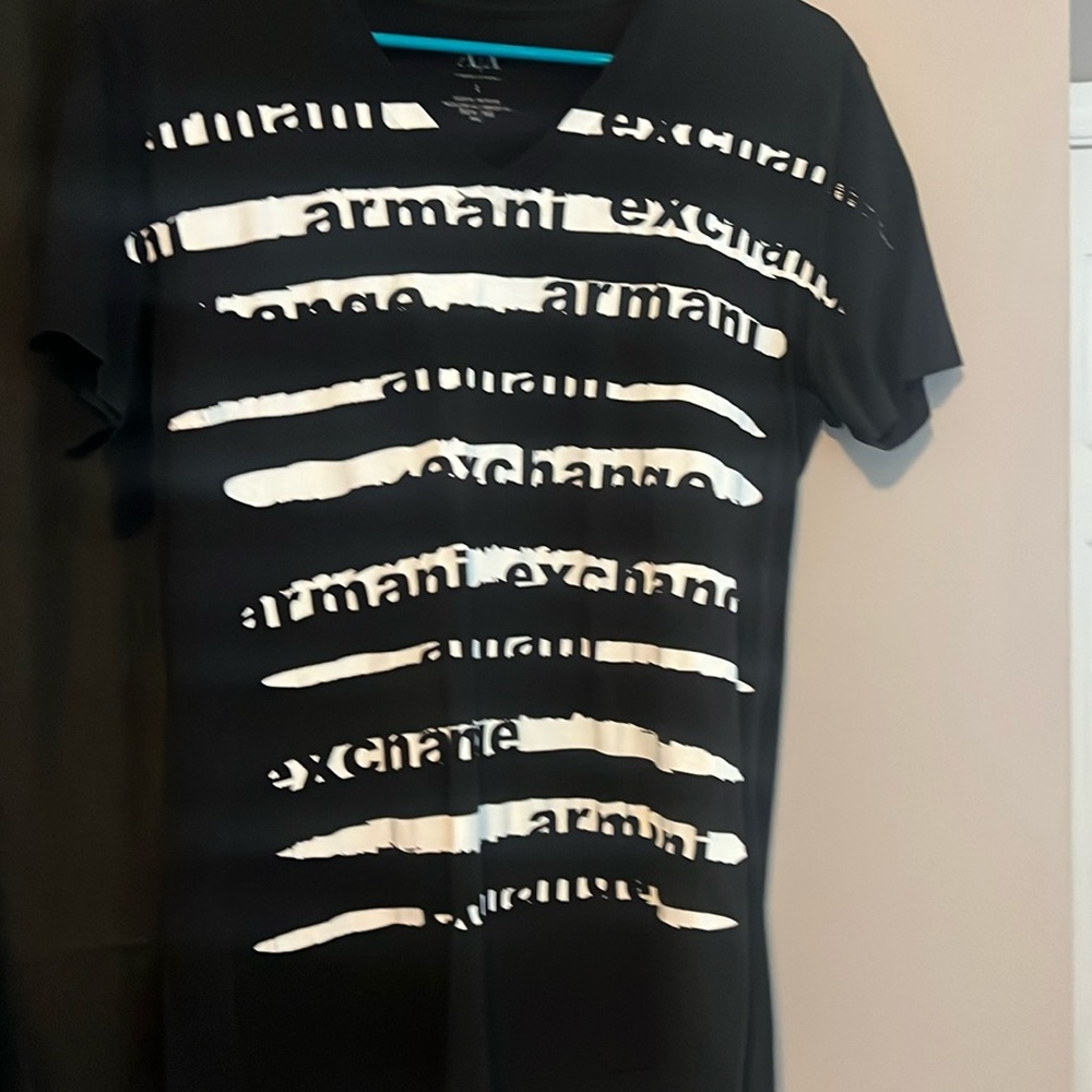 Armani Exchange black T-shirt!!